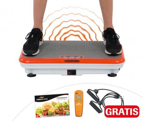 VibroShaper trilplaat - Met oscillatietechnologie – inclusief stretchbands