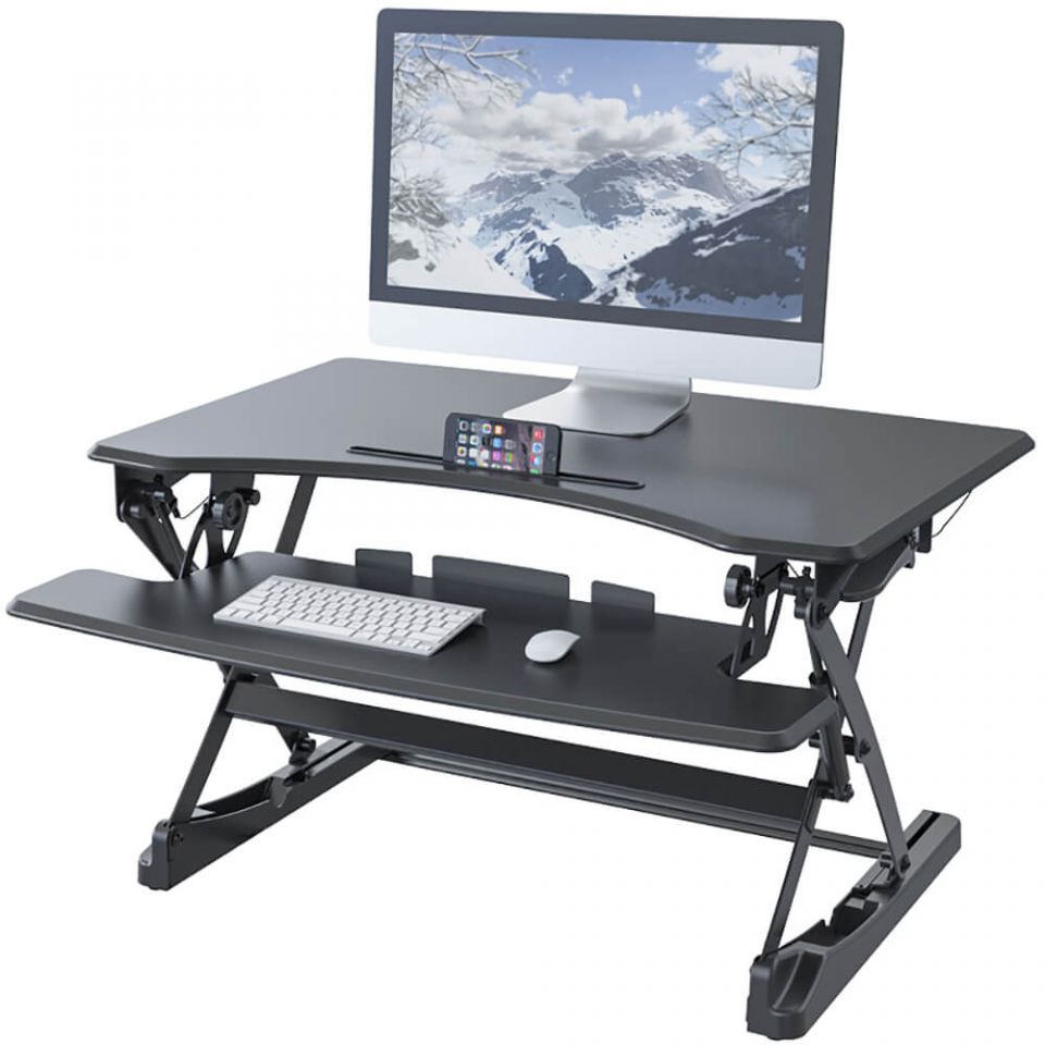 ergonomisch in hoogte verstelbaar zit sta bureau