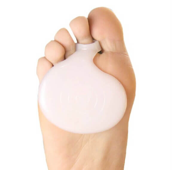 Voorvoetkussen met teenring (softgel) (Per paar)