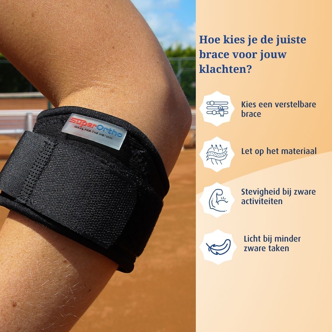 hoe kies je de juiste brace voor jouw klachten