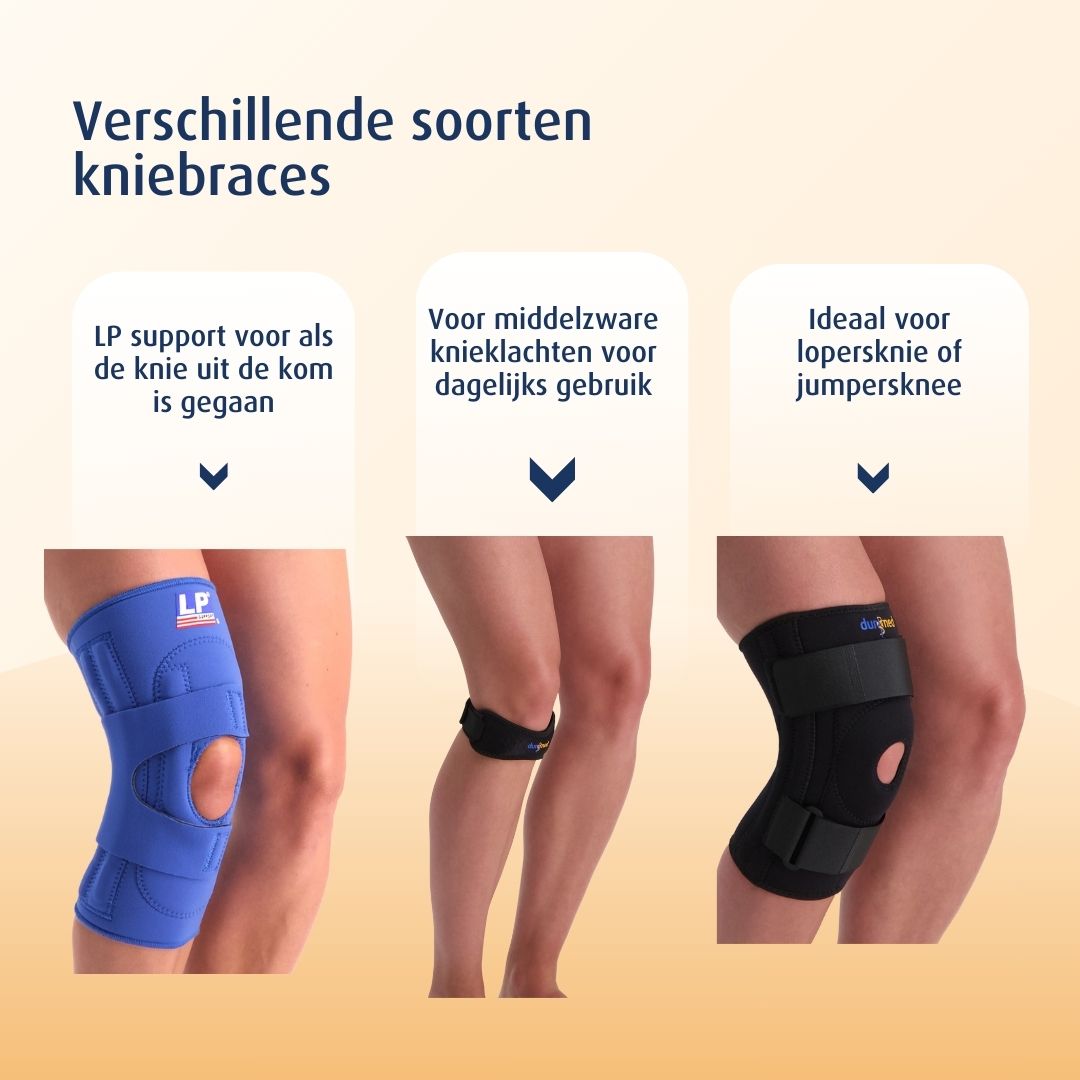hoe kies je de juiste kniebrace voor je klachten