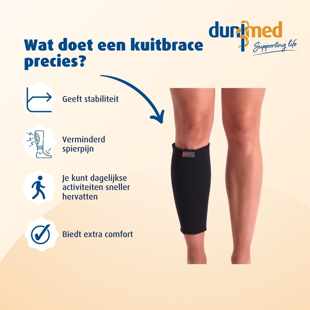 hoe werkt een kuitbrace precies