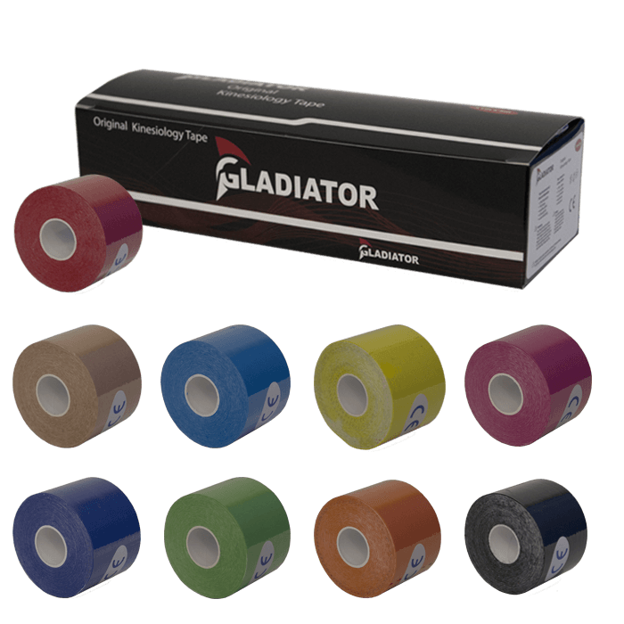 Gladiator Sports Kinesiotape (3 rollen)