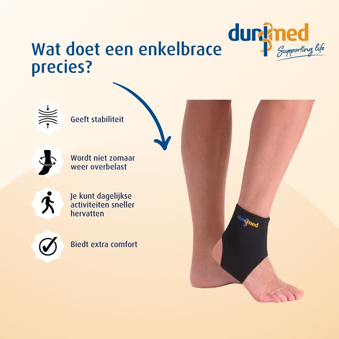 Wat doet een enkelbrace precies voor je enkel?