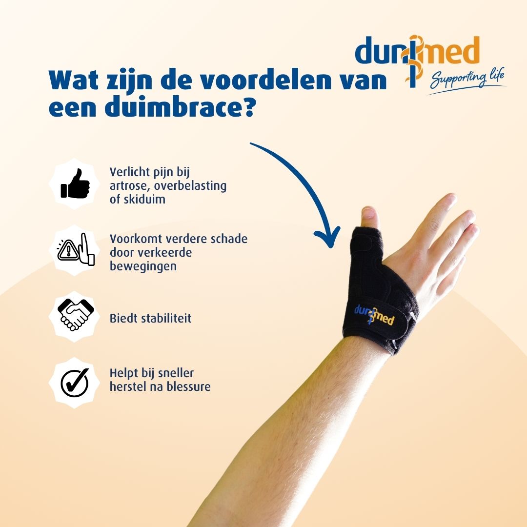 wat zijn de voordelen van een brace voor de duim