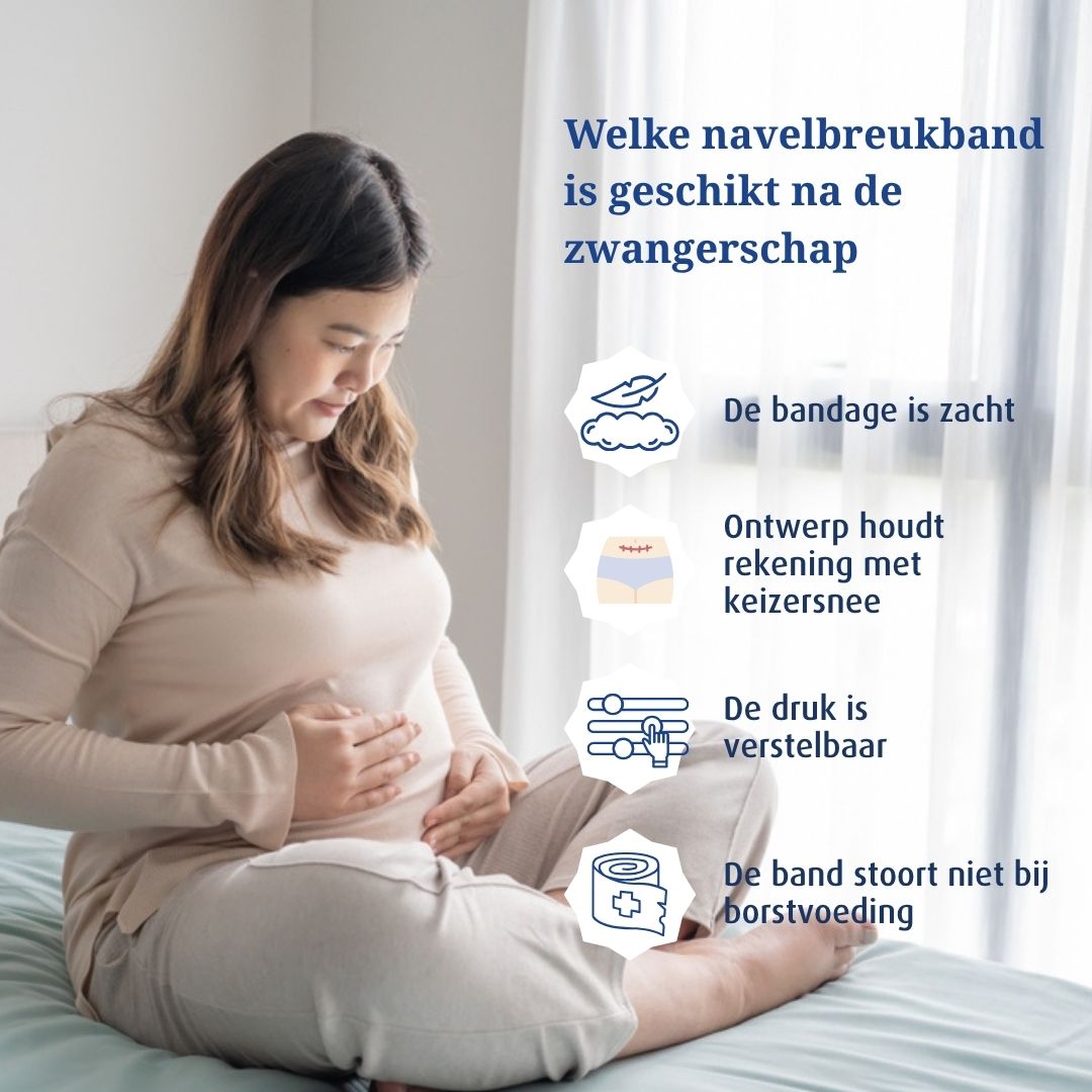 welke navelbreukband is geschikt na zwangerschap