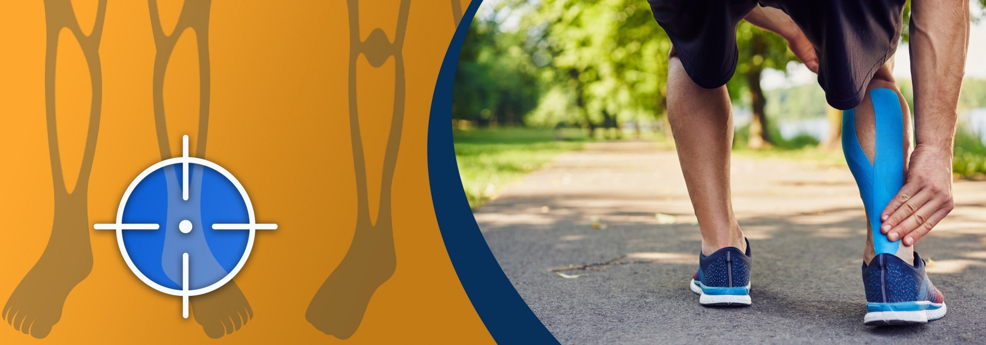 Hoe moet ik mijn achillespees tapen