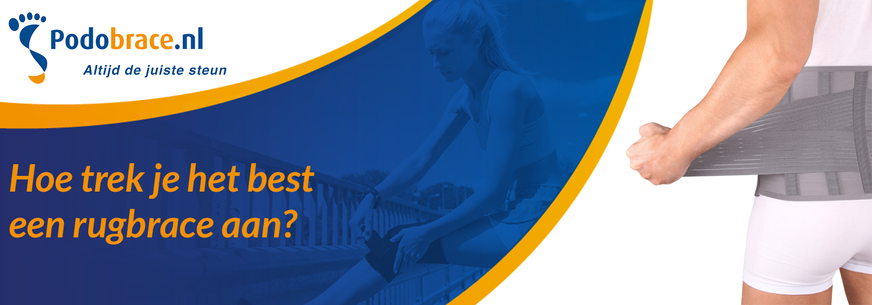 hoe trek je het best een rugbrace aan