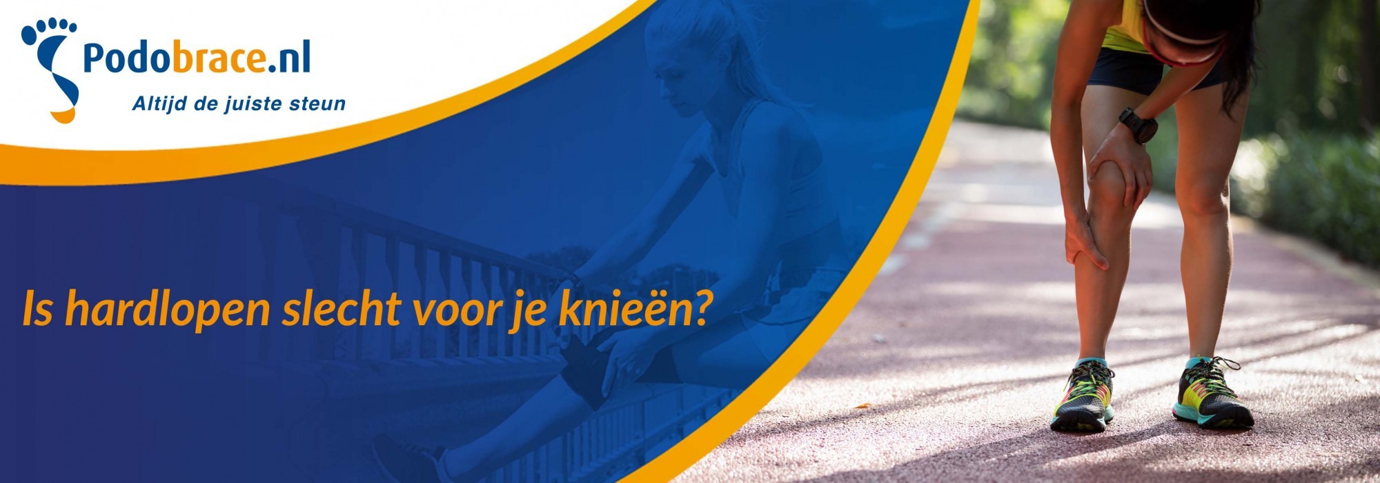 is hardlopen slecht voor je knieën