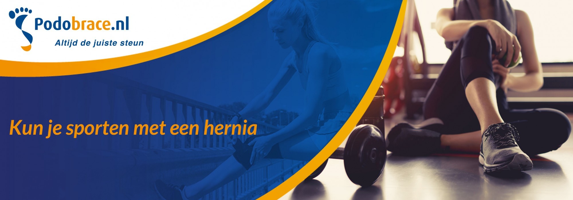 kun je sporten met een hernia