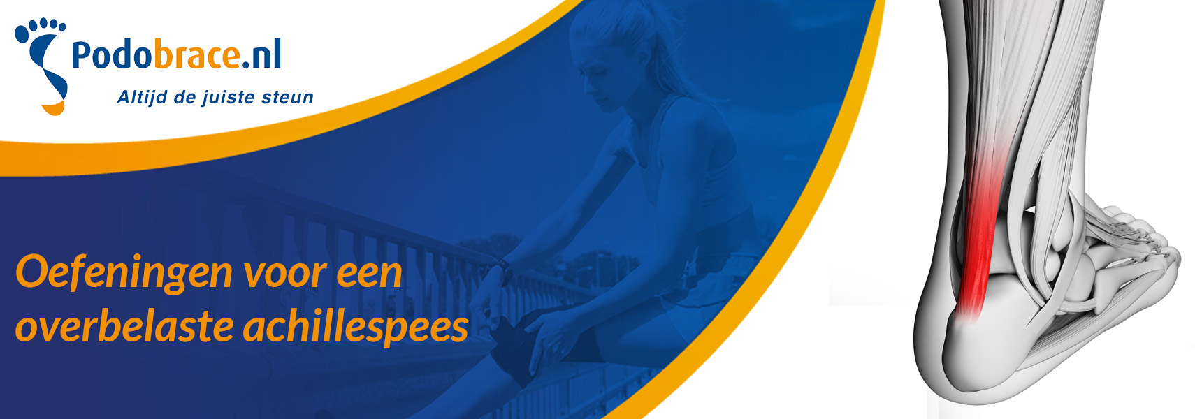 oefeningen voor een overbelaste achillespees