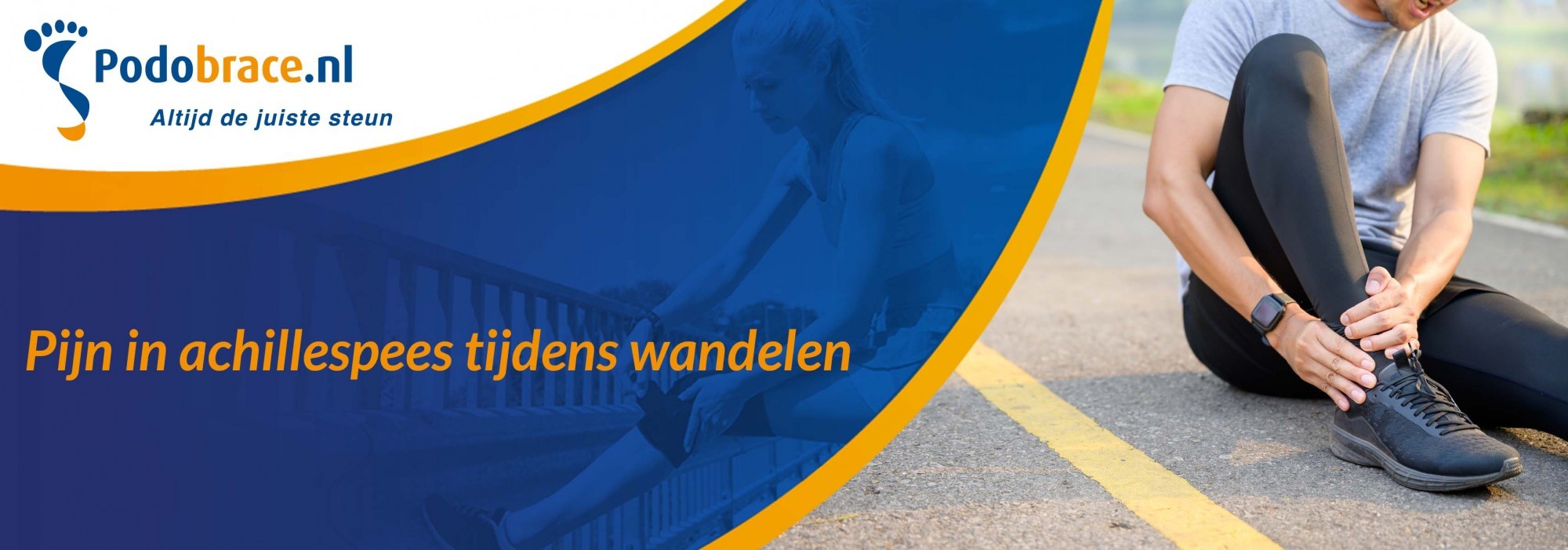 pijn in achillespees tijdens wandelen