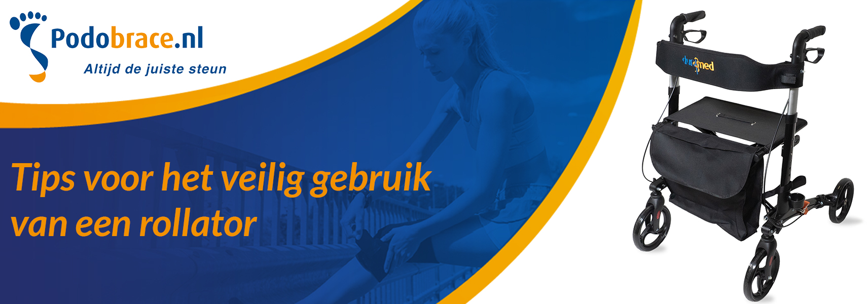 tips voor het veilig gebruik van een rollator