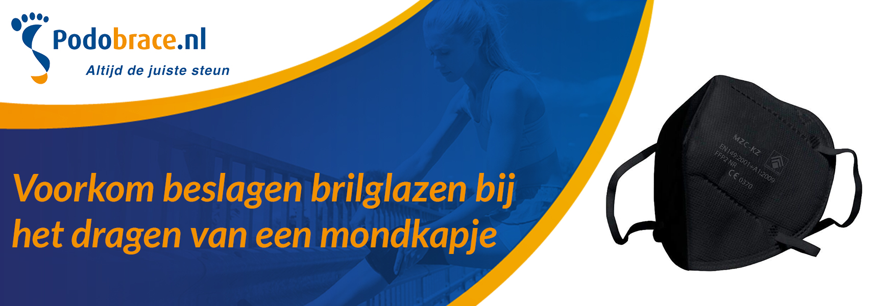 voorkom beslagen brilglazen bij het dragen van een mondkapje