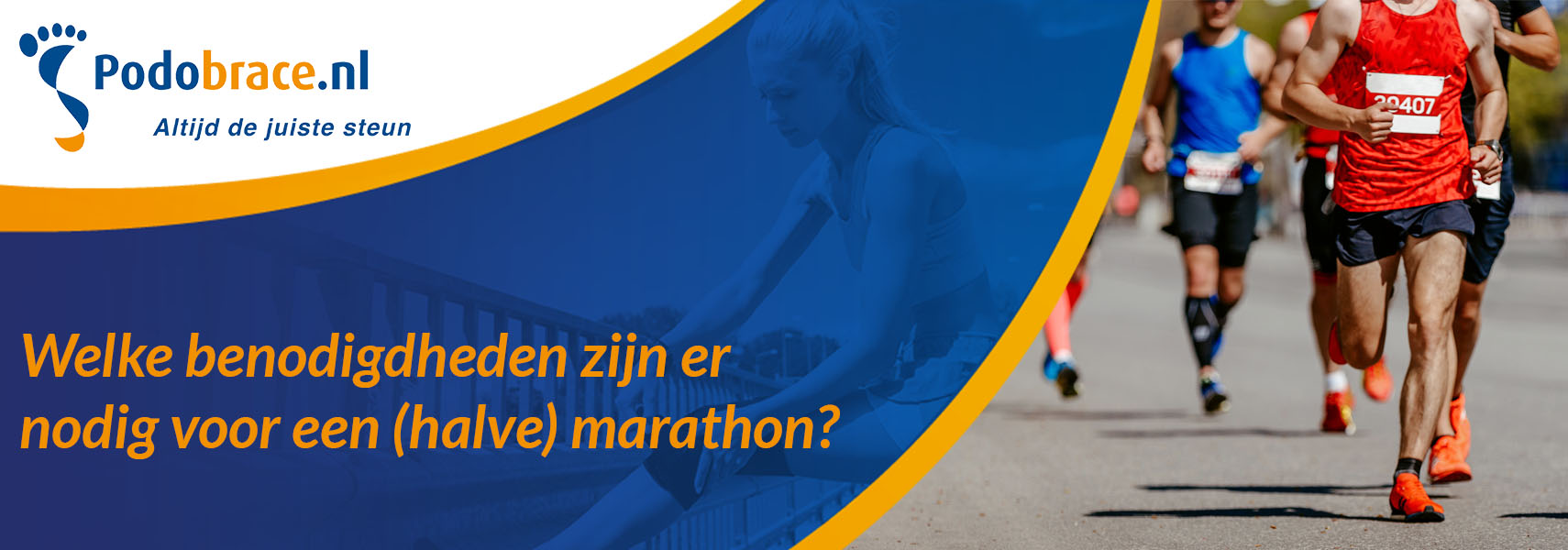 welke benodigdheden zijn er nodig voor een halve marathon