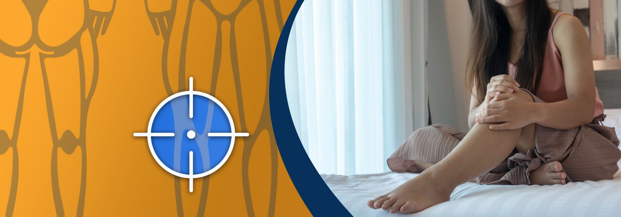 zeurende kniepijn snachts