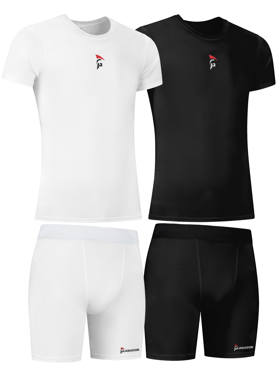 gladiator sports pakket compressiebroek en shirt heren kopen