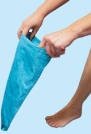 Simply On - Aantrekhulp voor steunkousen met open teen