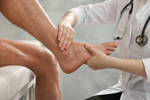 voetblessure behandelen